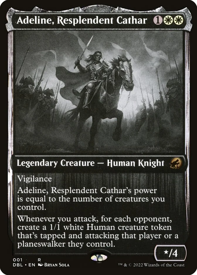 Adeline, Resplendent Cathar 「DBL/1」「EN」