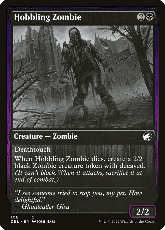 Hobbling Zombie 「DBL/106」「EN」