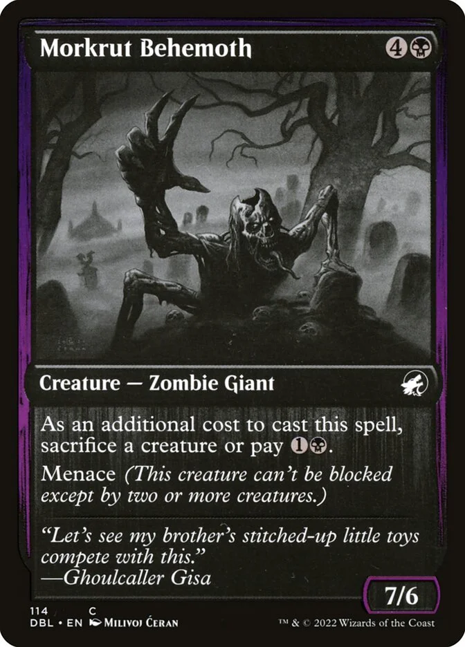 Morkrut Behemoth 「DBL/114」「EN」