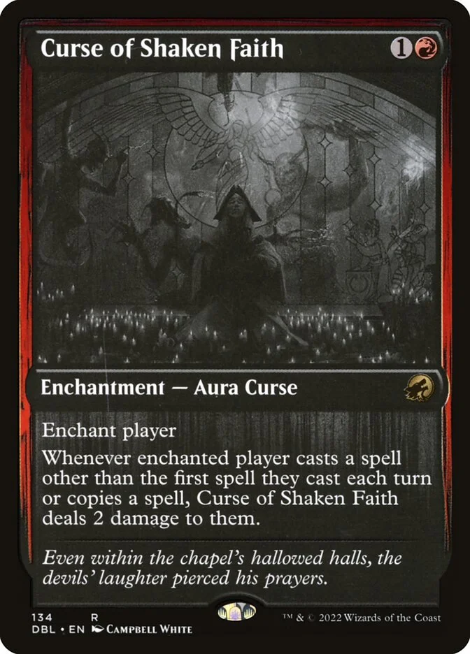 Curse of Shaken Faith 「DBL/134」「EN」