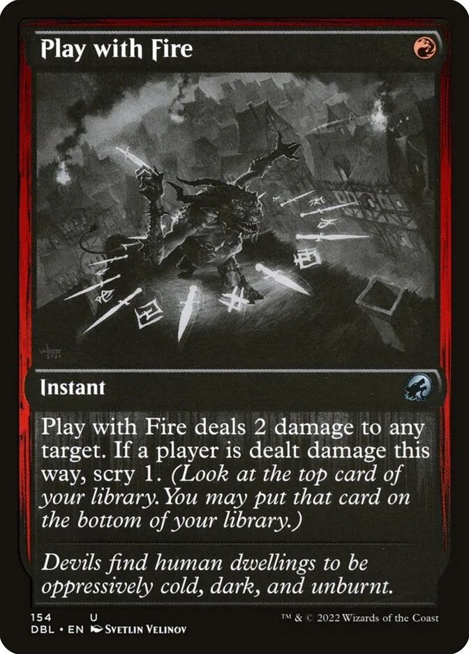 Play with Fire 「DBL/154」「EN」