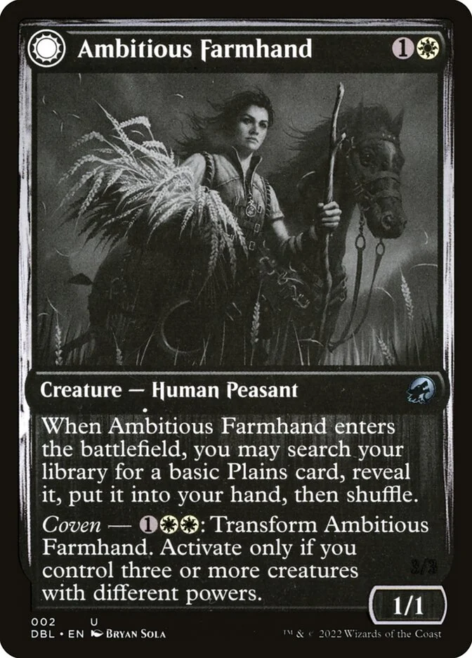 Ambitious Farmhand // Seasoned Cathar 「DBL/2」「EN」