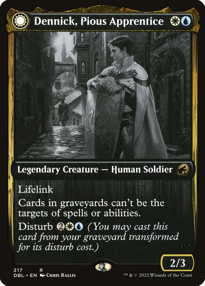 Dennick, Pious Apprentice // Dennick, Pious Apparition 「DBL/217」「EN」