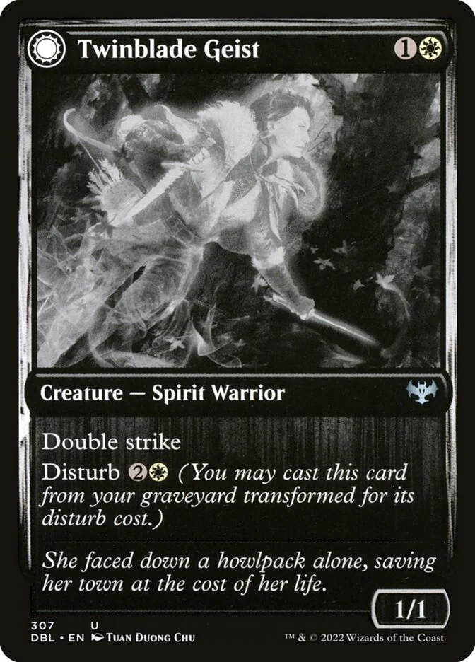 Twinblade Geist // Twinblade Invocation 「DBL/307」「EN」