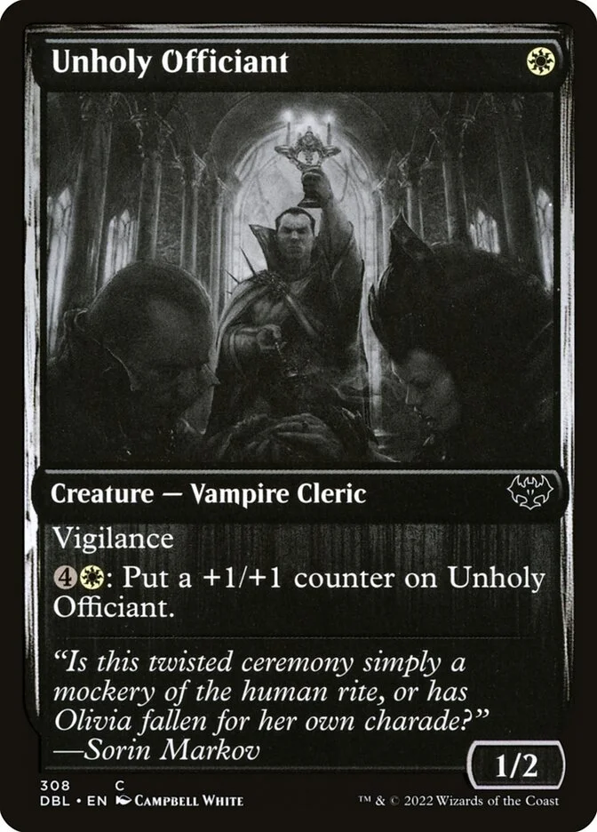 Unholy Officiant 「DBL/308」「EN」