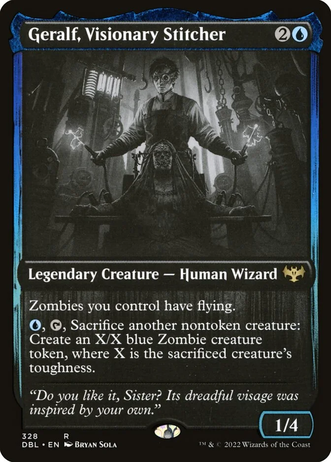 Geralf, Visionary Stitcher 「DBL/328」「EN」