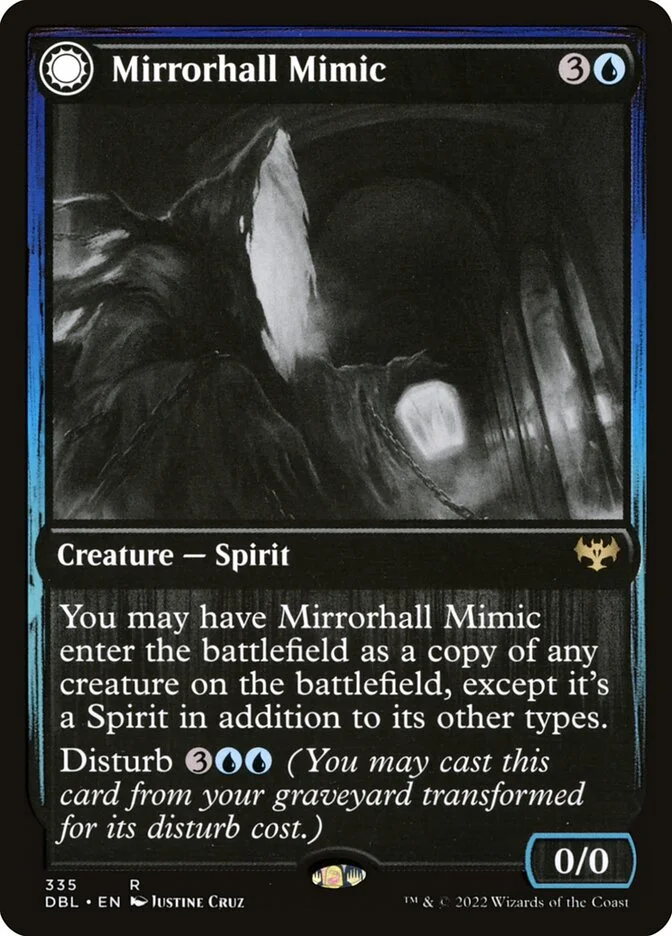 Mirrorhall Mimic // Ghastly Mimicry 「DBL/335」「EN」