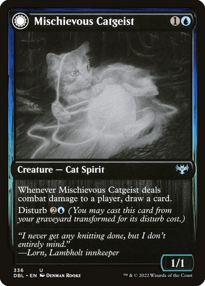 Mischievous Catgeist // Catlike Curiosity 「DBL/336」「EN」