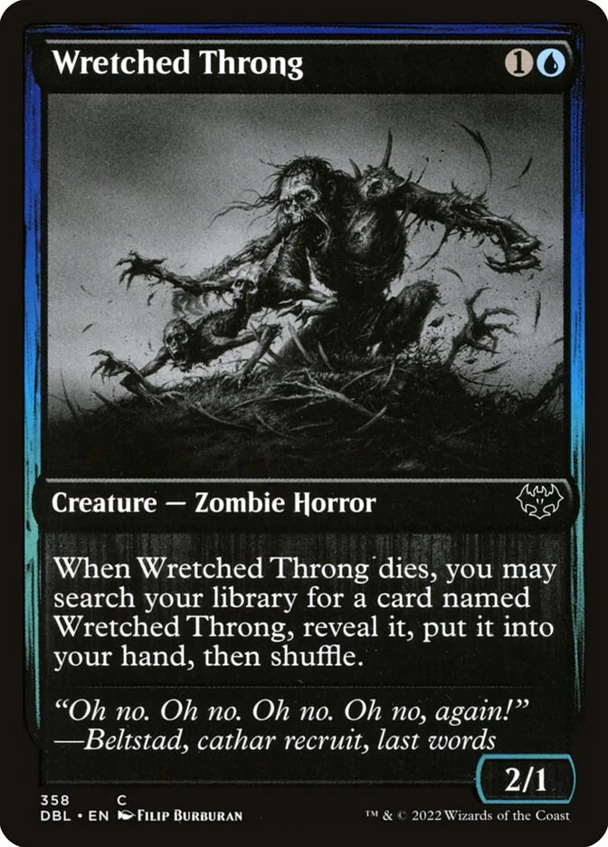 Wretched Throng 「DBL/358」「EN」