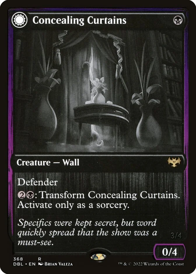 Concealing Curtains // Revealing Eye 「DBL/368」「EN」