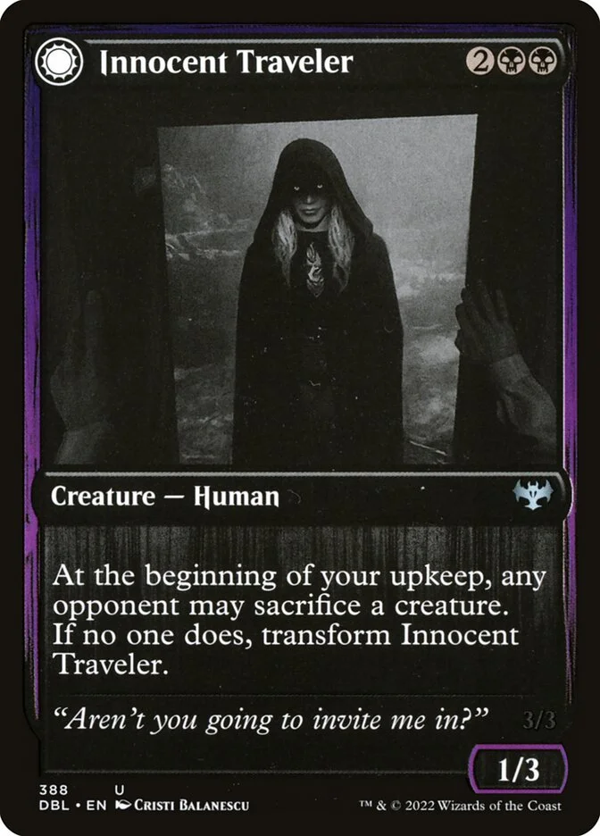 Innocent Traveler // Malicious Invader 「DBL/388」「EN」