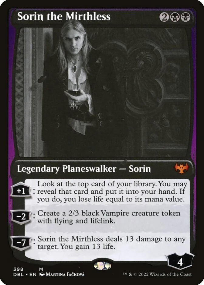 Sorin the Mirthless 「DBL/398」「EN」