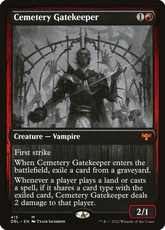 Cemetery Gatekeeper 「DBL/415」「EN」