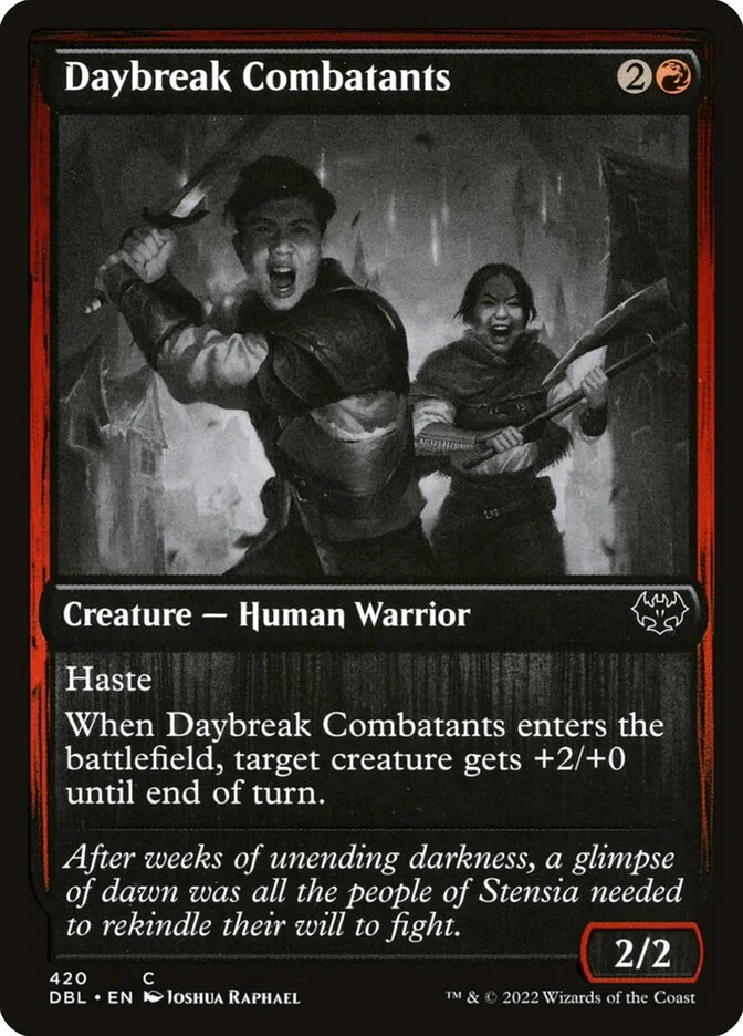 Daybreak Combatants 「DBL/420」「EN」