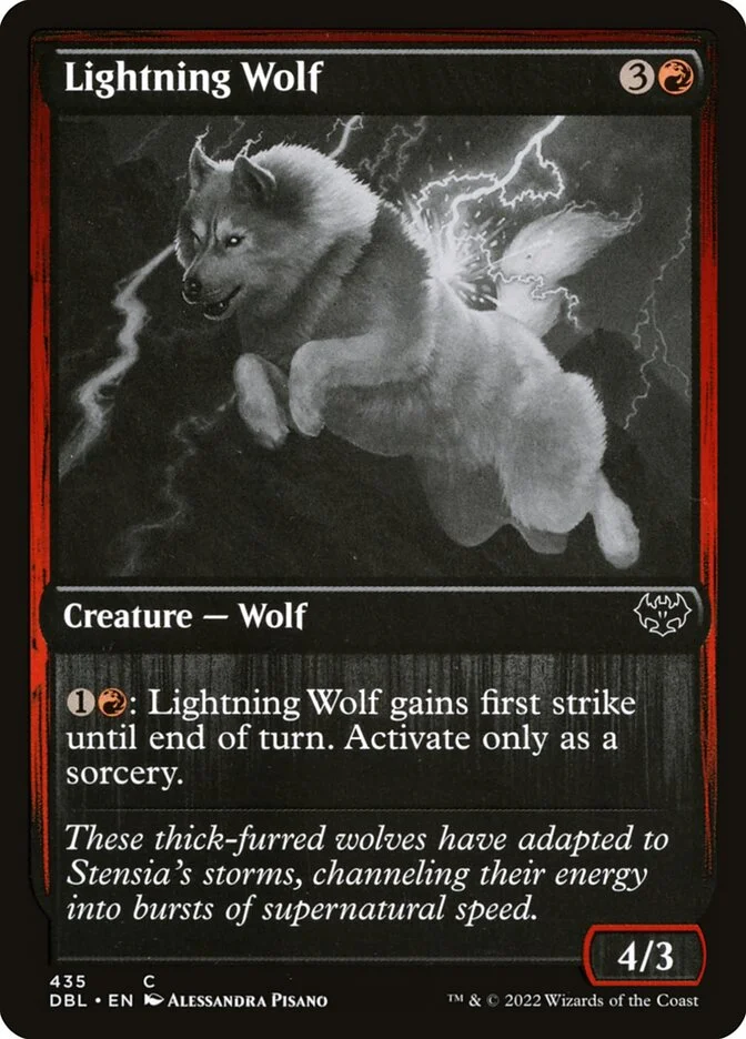 Lightning Wolf 「DBL/435」「EN」