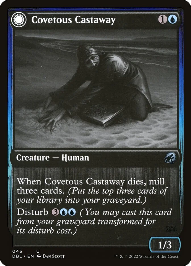 Covetous Castaway // Ghostly Castigator 「DBL/45」「EN」