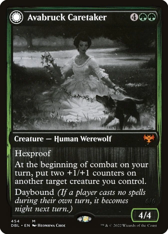 Avabruck Caretaker // Hollowhenge Huntmaster 「DBL/454」「EN」