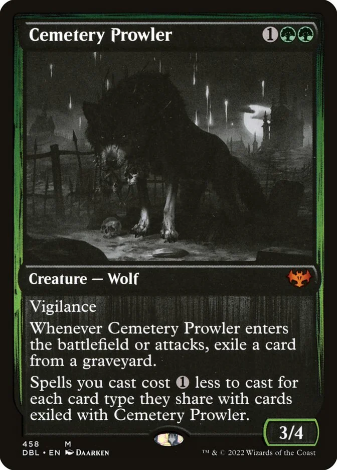 Cemetery Prowler 「DBL/458」「EN」