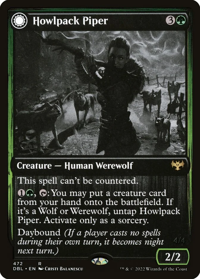 Howlpack Piper // Wildsong Howler 「DBL/472」「EN」