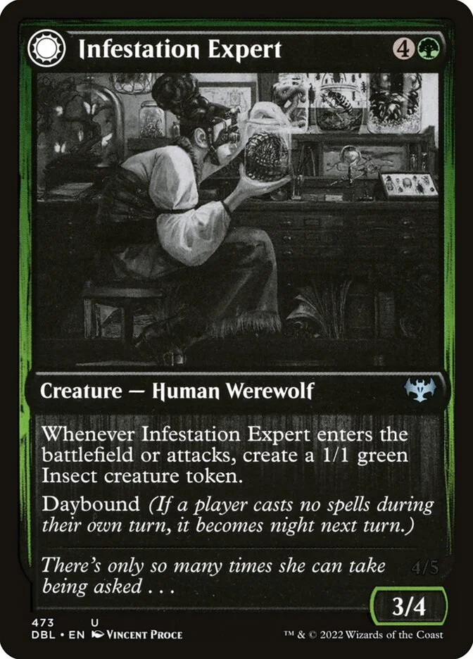 Infestation Expert // Infested Werewolf 「DBL/473」「EN」