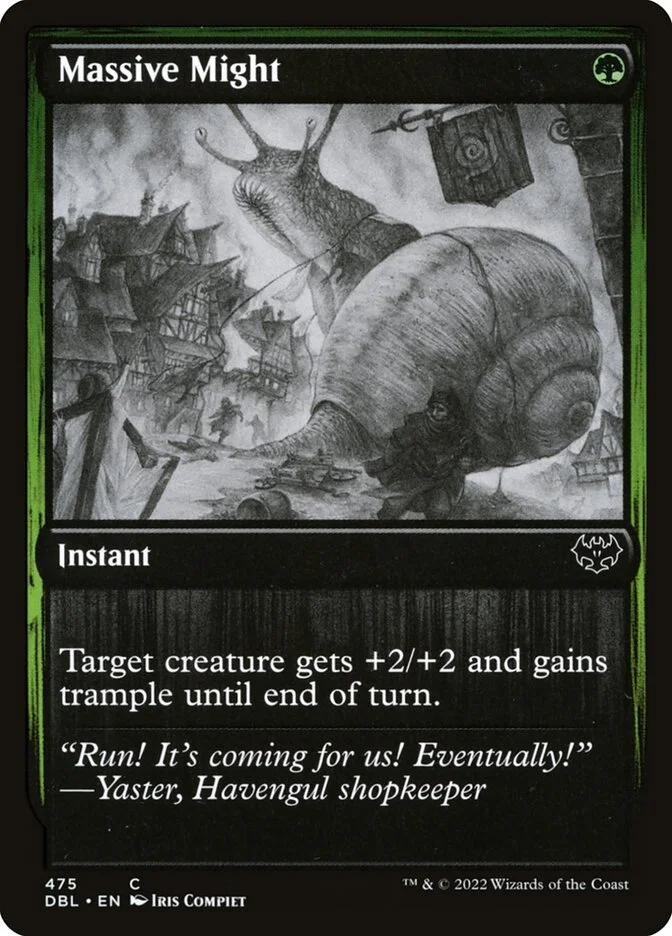 Massive Might 「DBL/475」「EN」