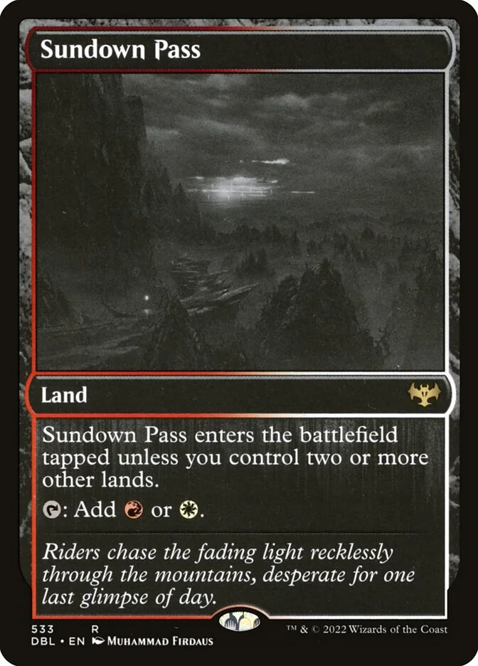 Sundown Pass 「DBL/533」「EN」