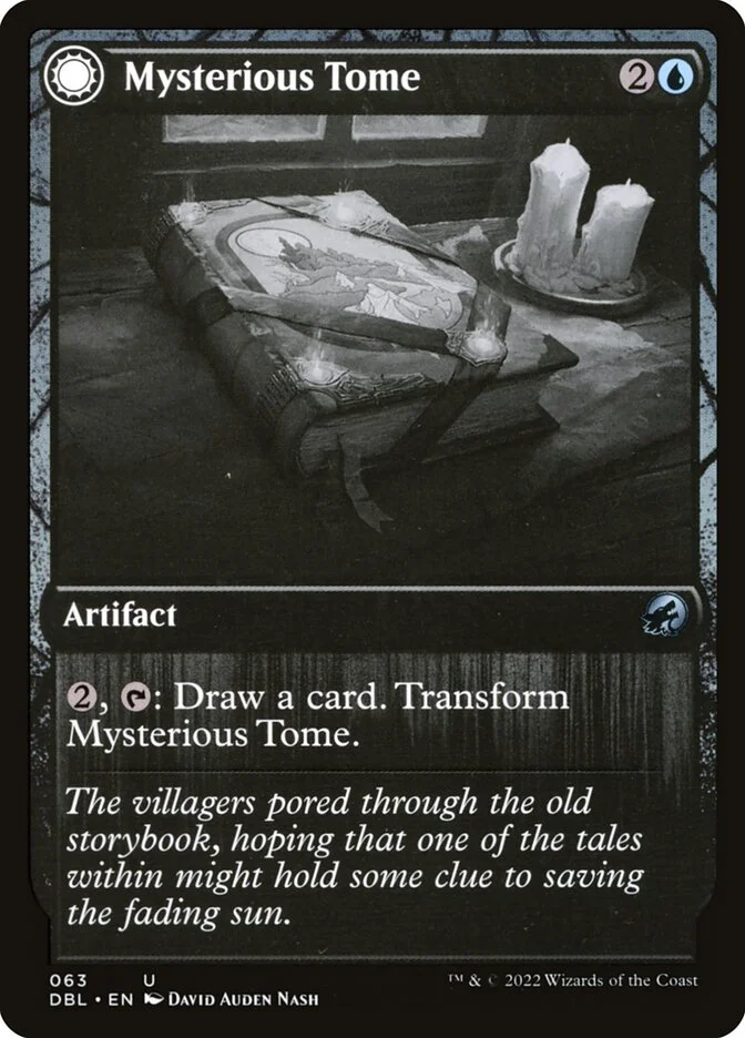 Mysterious Tome // Chilling Chronicle 「DBL/63」「EN」