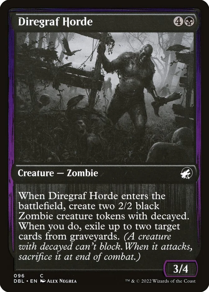 Diregraf Horde 「DBL/96」「EN」