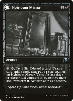 Heirloom Mirror // Inherited Fiend #105 · Magic: The Gathering