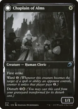 Chaplain of Alms // Chapel Shieldgeist #13 · Magic: The Gathering