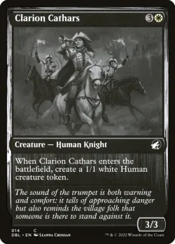 Clarion Cathars #14 · Magic: The Gathering
