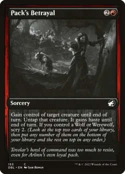 Pack's Betrayal #153 · Magic: The Gathering