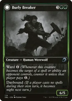 Burly Breaker // Dire-Strain Demolisher #174 · Magic: The Gathering