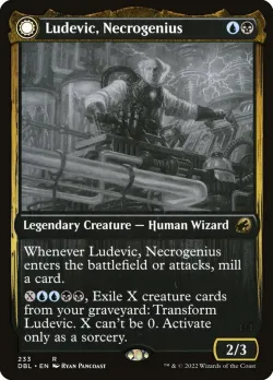 Ludevic, Necrogenius // Olag, Ludevic's Hubris #233 · Magic: The Gathering