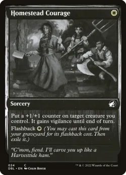 Homestead Courage #24 · Magic: The Gathering