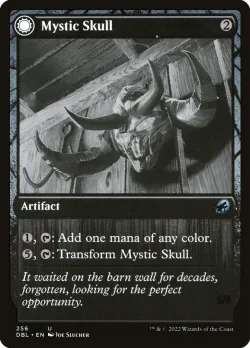 Mystic Skull // Mystic Monstrosity #256 · Magic: The Gathering