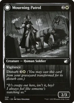 Mourning Patrol // Morning Apparition #28 · Magic: The Gathering