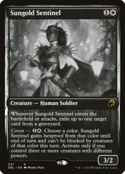 Sungold Sentinel #37 · Magic: The Gathering