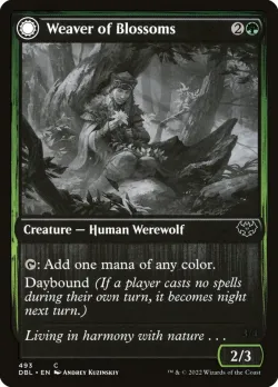 Weaver of Blossoms // Blossom-Clad Werewolf 「DBL/493」「EN」