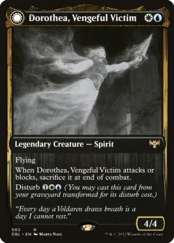 Dorothea, Vengeful Victim // Dorothea's Retribution 「DBL/502」「EN」