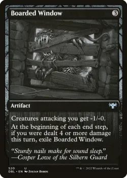 Boarded Window 「DBL/520」「EN」