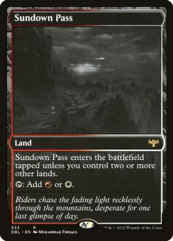 Sundown Pass 「DBL/533」「EN」