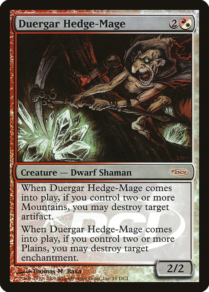 Duergar Hedge-Mage 「DCI/19」「EN」