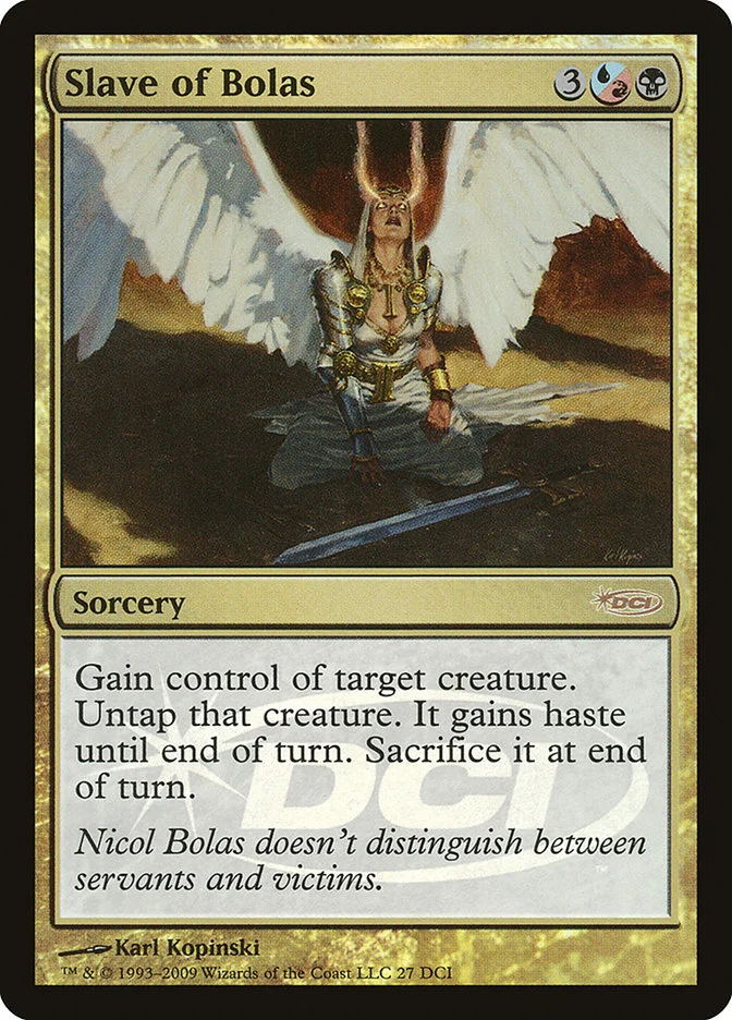 Slave of Bolas 「DCI/27」「EN」