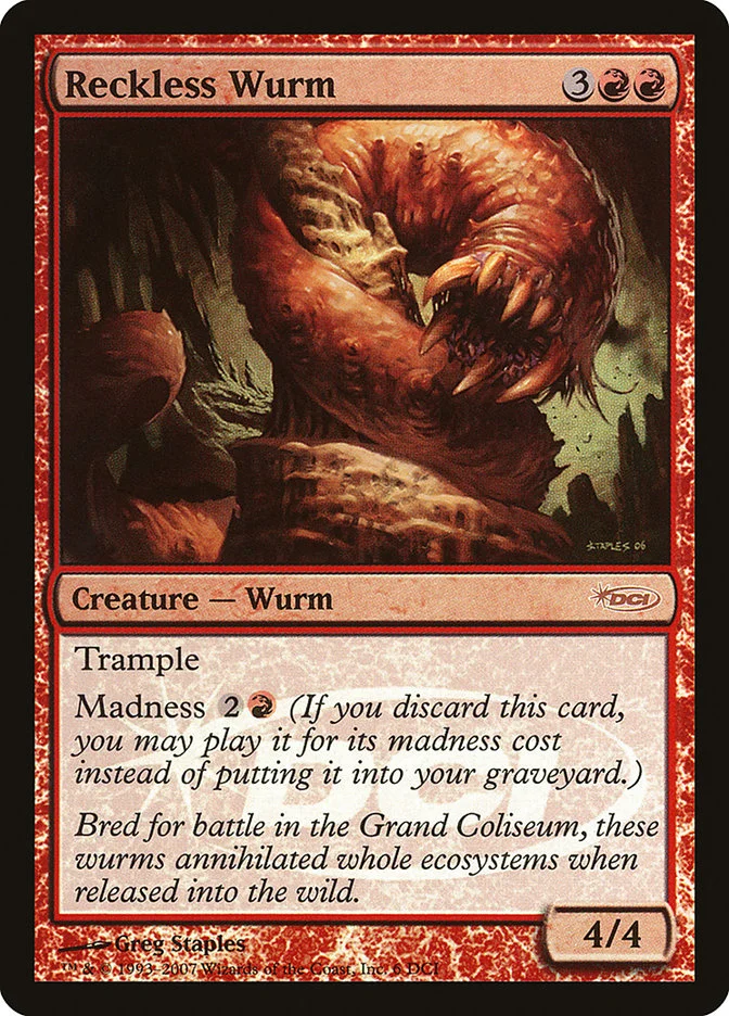 Reckless Wurm 「DCI/6」「EN」