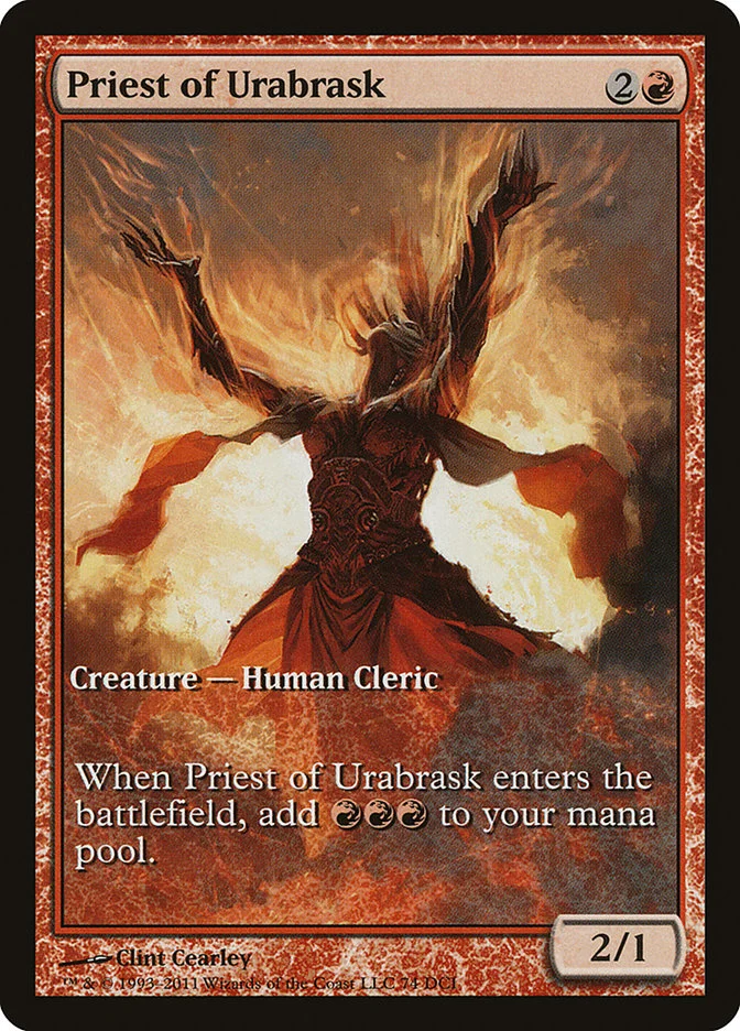 Priest of Urabrask 「DCI/74」「EN」