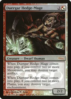 Duergar Hedge-Mage #19 · Magic: The Gathering