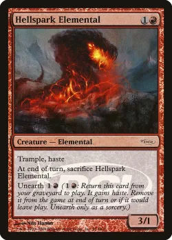 Hellspark Elemental #25 · Magic: The Gathering
