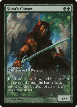 Nissa's Chosen 「DCI/34」「EN」
