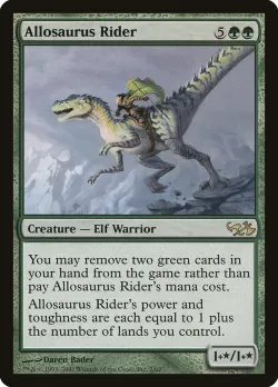 Allosaurus Rider #2 · Magic: The Gathering